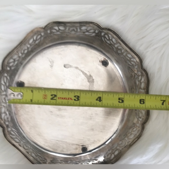 Vintage IKORA German Round Silver Plated Plate - Picture 6 of 8